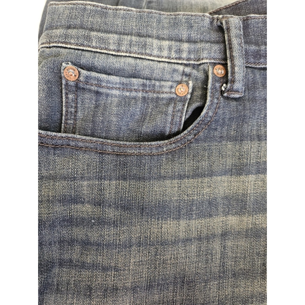 Lucky Brand Jeans '221 Straight' Mens tag=40x30 (MEASURED=41x28.5) - Picture 10 of 16